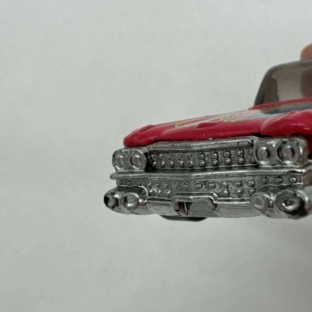 Hot Wheels '59 Cadillac Convertible Red 1989 Mattel